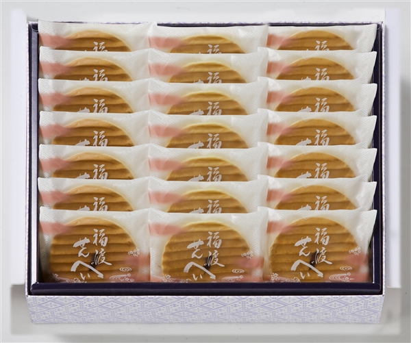 【宗家 源 吉兆庵】福渡せんべい(21枚入)