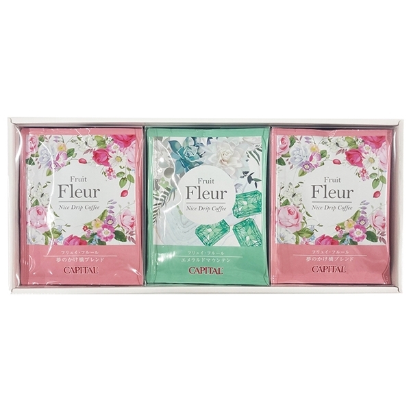 【キャピタルコーヒー】フリュイ・フルールドリップギフトセット