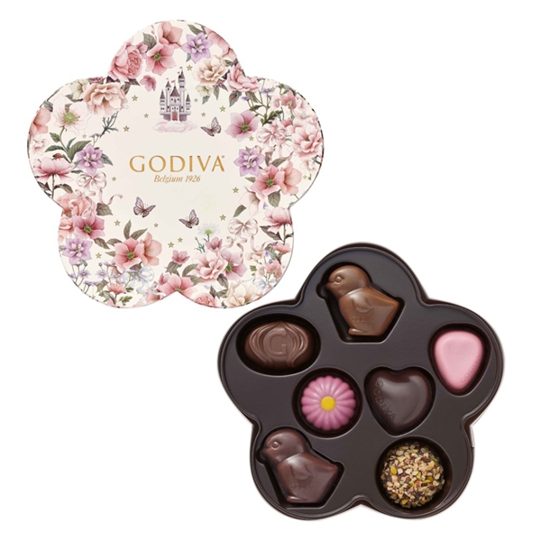【ゴディバ】羽ばたく 花咲く春 セレクション 7粒入<冷蔵便>