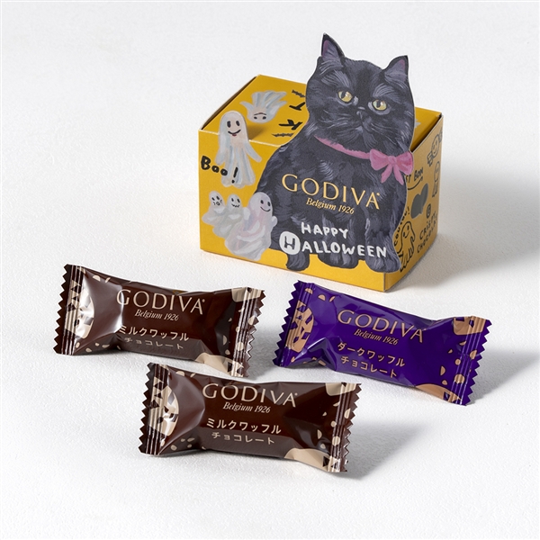 【ゴディバ】ゴディバ ブラックキャット コレクション G クリスピーショコラ アソートメント 3粒入<冷蔵便>