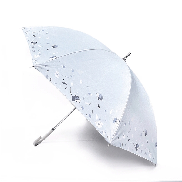 【クレイサス】ショート傘 晴雨兼用(ウスグレー)
