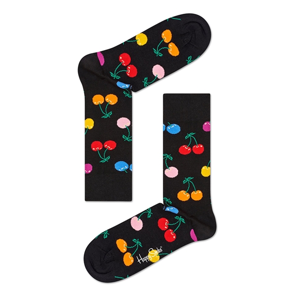 【ハッピーソックス ポップアップ】Cherry Sock <婦人>