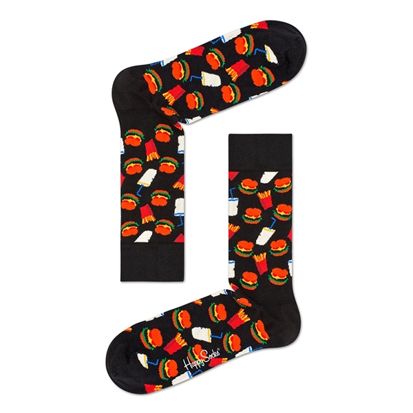 【ハッピーソックス ポップアップ】Hamburger Sock <婦人>