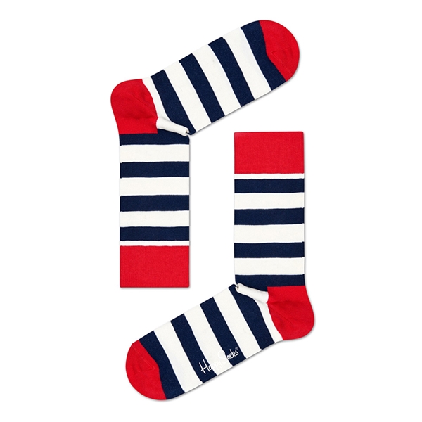 【ハッピーソックス ポップアップ】Stripe Sock<婦人>