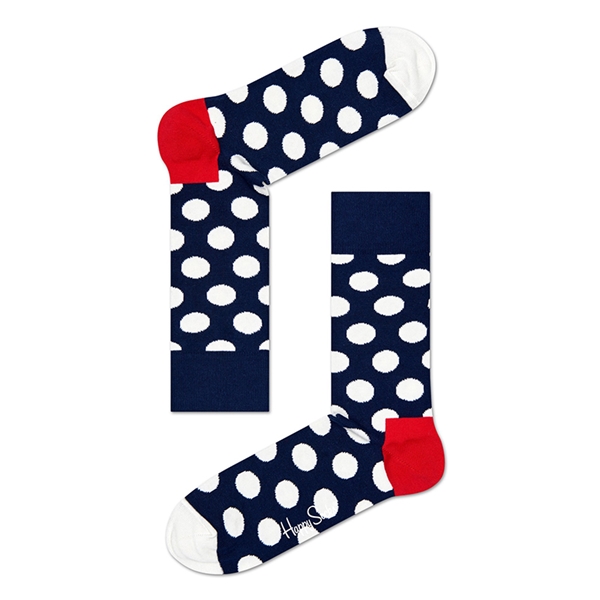 【ハッピーソックス ポップアップ】Big Dot Sock <紳士>