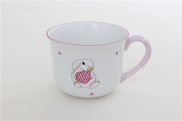 【ヘレンド】スモールマグ ハートバニー