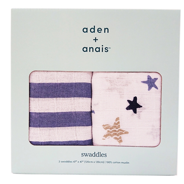 aden anais エイデンアンドアネイ スワドル おくるみ 2枚入り 星柄 ベビー キッズ 鶴屋オンラインストア aden anais エイデンアンドアネイ スワドル おくるみ 2枚入り 星柄 ベビー キッズ 鶴屋オンラインストア