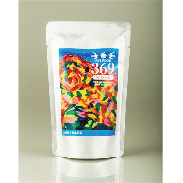 【369ペットフード】九州鹿100%・赤身+熊本野菜(120g)