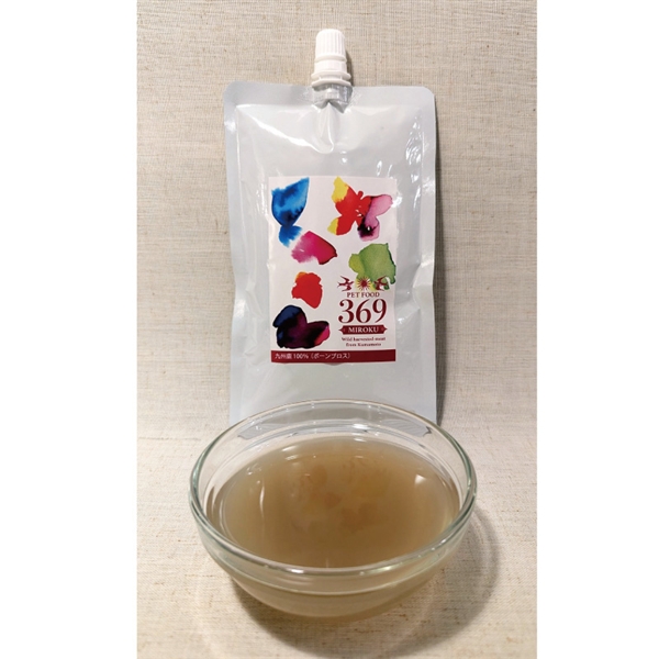 【369ペットフード】九州鹿100%ボーンブロス180ml