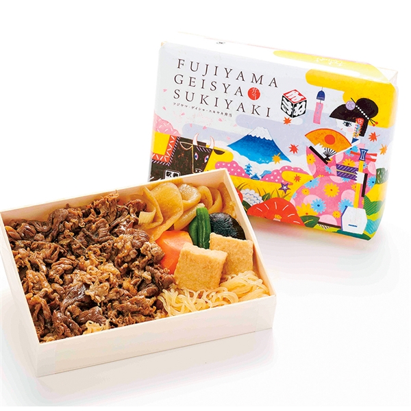 �y�T�P�z���`���[���b�q�����w��FUJIYAMA GEISYA SUKIYAKI BENTO�i�������ٓ��j�@�������ԁF�P���Q�S���`�P���Q�U��