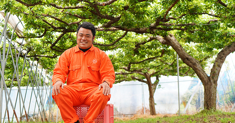 生産者上野さんと案内所スタッフの前田さん｜100％熊本百貨店