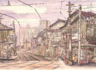 熊本の町並み水彩画展