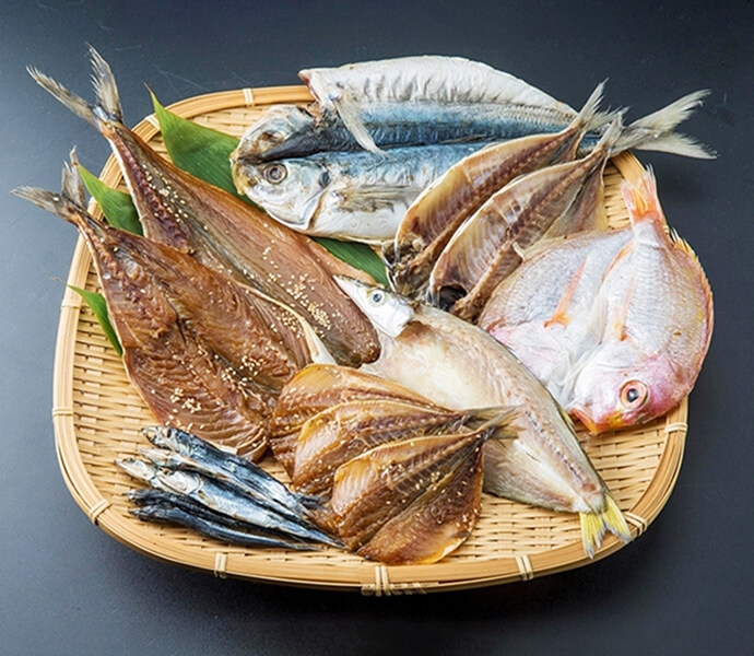 写真：天草・牛深こだわりの干物セット